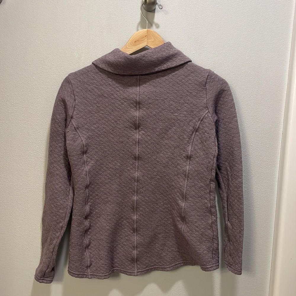 KUHL woman’s purple long sleeve sweatshirt - Picture 7 of 12